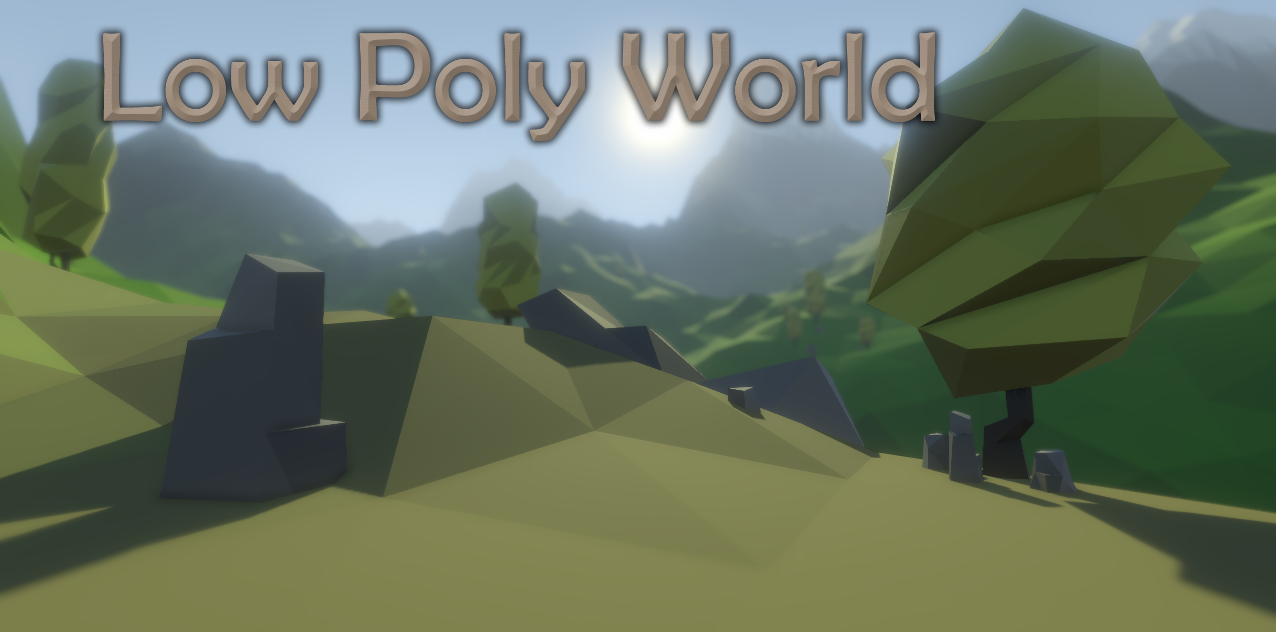 Low Poly World - after